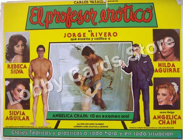 JORGE RIVERO / EL PROFESOR EROTICO
